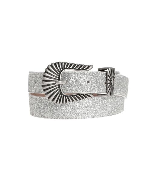 EVRIS（エヴリス）の「GLITTER メタルバックルベルト（ベルト・レディース・シルバー/ブラック・FREE）」の22枚目の写真