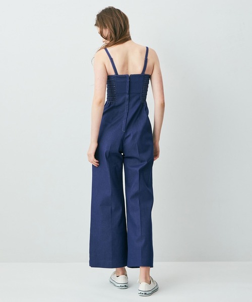 ME COUTURE(ミークチュール)の「ビスチェオールインワン(サロペット/オーバーオール・レディース・オリーブ/ブルー/ブラック・0/1)」の15枚目の写真