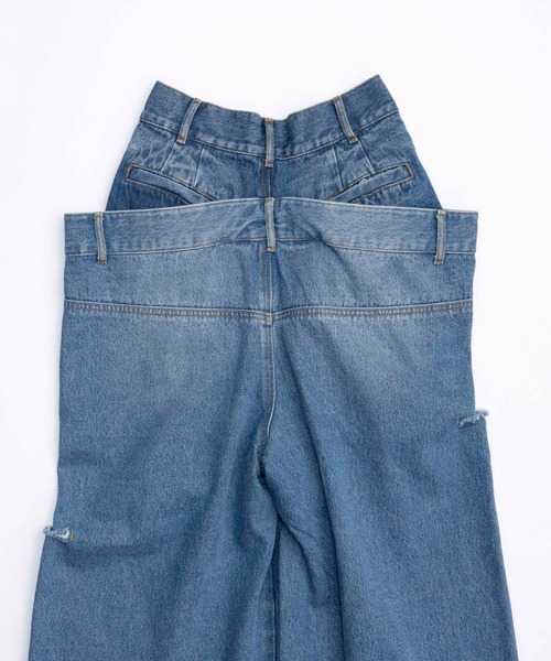 MAISON SPECIAL（メゾンスペシャル）の「Double Waist Baggy