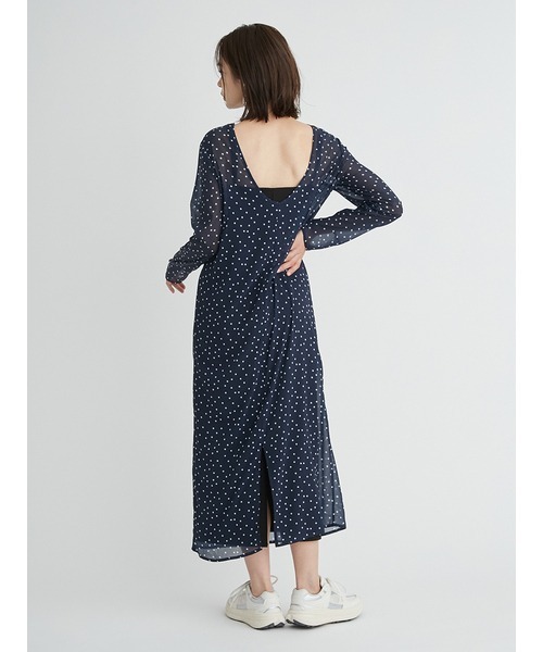 emmi（エミ）の「【emmi atelier】2wayシアードットワンピース