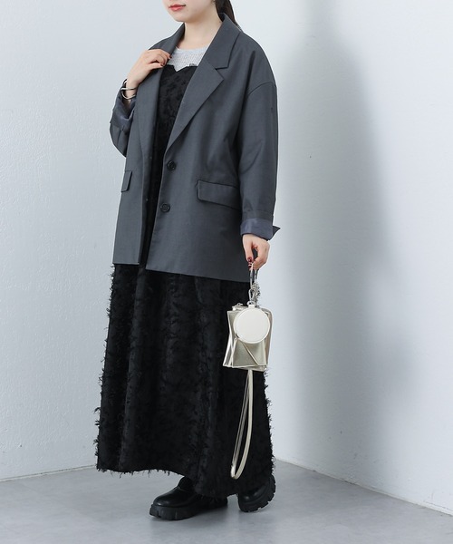 COLONY 2139（コロニートゥーワンスリーナイン）の「3連ショルダーバッグ/スマホショルダー/スマホポーチ（ショルダーバッグ・レディース・ホワイト/ブラック系その他/ライトベージュ/ブラック/シルバー/ゴールド・FREE）」の17枚目の写真