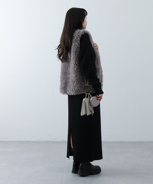 COLONY 2139（コロニートゥーワンスリーナイン）の「3連ショルダーバッグ/スマホショルダー/スマホポーチ（ショルダーバッグ・レディース・ホワイト/ブラック系その他/ライトベージュ/ブラック/シルバー/ゴールド・FREE）」の21枚目の写真