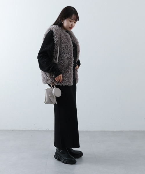 COLONY 2139（コロニートゥーワンスリーナイン）の「3連ショルダーバッグ/スマホショルダー/スマホポーチ（ショルダーバッグ・レディース・ホワイト/ブラック系その他/ライトベージュ/ブラック/シルバー/ゴールド・FREE）」の20枚目の写真