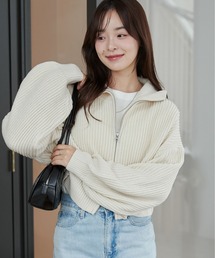 WEGO | WEGO/【人気すぎて再入荷！】ダブルジップショートカーデ(カーディガン/ボレロ)