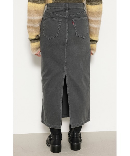 LAGUA GEM（ラグアジェム）の「BEND デニムスカート（デニムスカート・レディース・ブラック/カーキ・SMALL/MEDIUM/X-SMALL）」の10枚目の写真