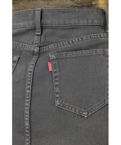 LAGUA GEM（ラグアジェム）の「BEND デニムスカート（デニムスカート・レディース・ブラック/カーキ・SMALL/MEDIUM/X-SMALL）」の9枚目の写真