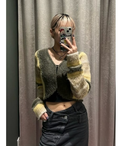 LAGUA GEM（ラグアジェム）の「BEND デニムスカート（デニムスカート・レディース・ブラック/カーキ・SMALL/MEDIUM/X-SMALL）」の20枚目の写真