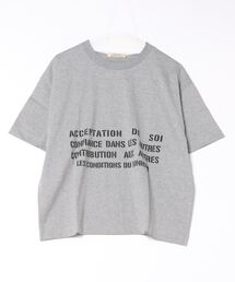 Jines | メッセージロゴプリントTシャツ(Tシャツ/カットソー)