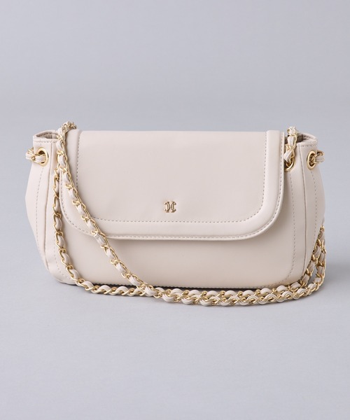 one after another NICE CLAUP(ワンアフターアナザーナイスクラップ)の「チェーンハンドルショルダーバッグ(ショルダーバッグ・レディース・イエロー/ブルー/ブラック/ライトベージュ・FREE)」の3枚目の写真