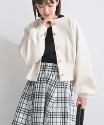 PICCIN | 【WEB限定】ボリュームスリーブショートブルゾン(ブルゾン)