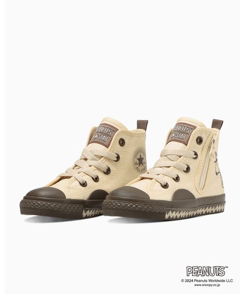 【セール】CHILD ALL STAR N PEANUTS BS Z HI / チャイルド オールスター Ｎ ピーナッツ ＢＳ Ｚ ＨＩ（スニーカー）｜CONVERSE（コンバース）