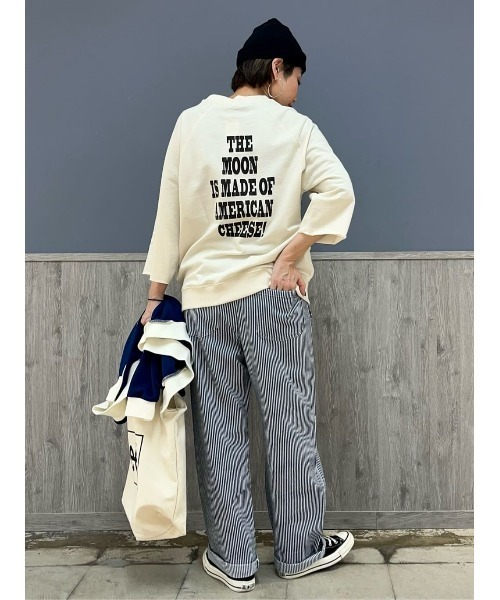 BACK NUMBER(バックナンバー)の「【BACK NUMBER】ペインターイージーパンツ(カーゴパンツ・レディース・ブルー・S/M/L)」の15枚目の写真