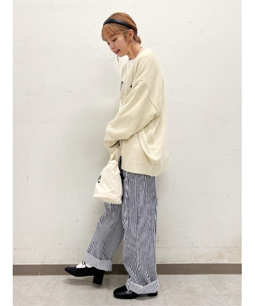BACK NUMBER(バックナンバー)の「【BACK NUMBER】ペインターイージーパンツ(カーゴパンツ・レディース・ブルー・S/M/L)」の19枚目の写真