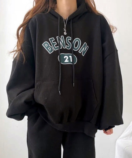 SHEENA（シーナ）の「【セットアップ】ロゴパーカー×スウェットパンツ 2点SET（セットアップ・レディース・ライトグレー/ネイビー/グレー/ブラック・M）」の17枚目の写真