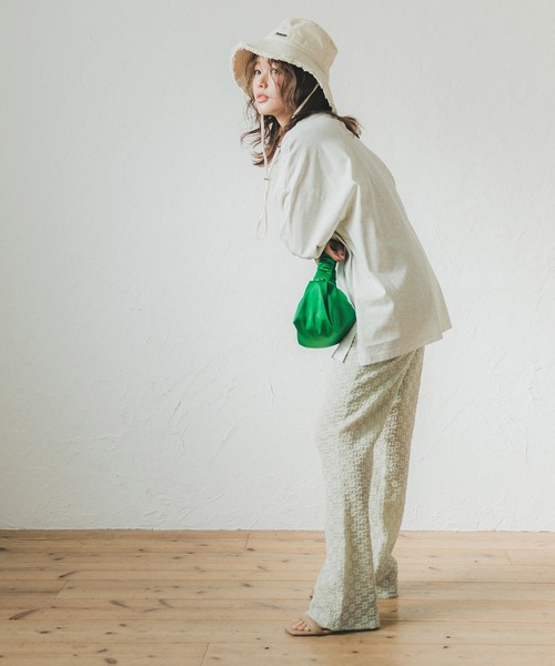 セール】フラワーカットジャカードパンツ（その他パンツ）｜coca