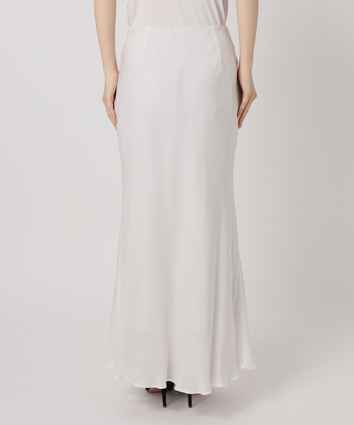 AP STUDIO(エーピーストゥディオ)の「サテンストレートスカート(スカート・レディース・ホワイト・38/36)」の12枚目の写真