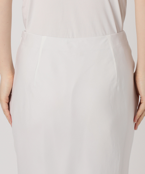 AP STUDIO(エーピーストゥディオ)の「サテンストレートスカート(スカート・レディース・ホワイト・38/36)」の14枚目の写真