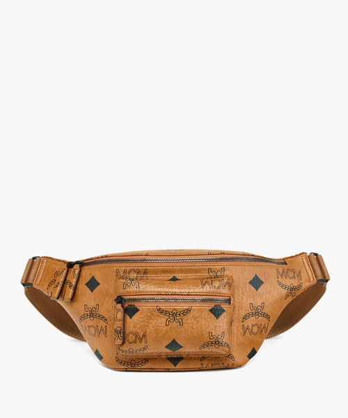 MCM ウエストポーチ モノグラム レザー ririジップ シルアルJ6809 MCM ウエストポーチ モノグラム レザー ririジップ シルアルJ6809