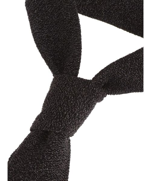 jouetie（ジュエティ）の「シャイニーネクタイ（ネクタイ・レディース・ブラック/シルバー・FREE）」の7枚目の写真