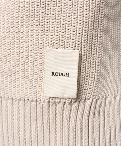 JOURNAL STANDARD（ジャーナルスタンダード）の「MACLIR / マクリル: オーガニックコットンS/Sクルーネックニット # （Tシャツ/カットソー・メンズ・アイボリー/ネイビー・MEDIUM/LARGE）」の8枚目の写真