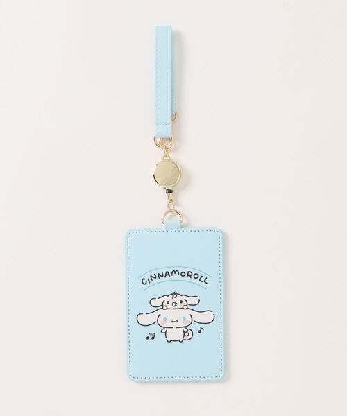 sanrio(サンリオ)の「サンリオキャラクター パスケース(パスケース・レディース・パープル/ピンク/グリーン/ライトグリーン/ターコイズブルー/ライトピンク/スカイブルー・FREE)」の1枚目の写真