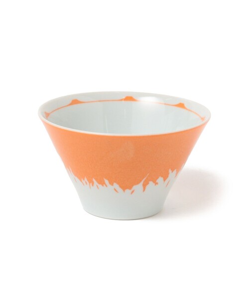 BEAMS JAPAN(ビームス ジャパン)の「別注 富士山 丼鉢 小(食器・メンズ・オレンジ/ネイビー・ONE SIZE)」の8枚目の写真