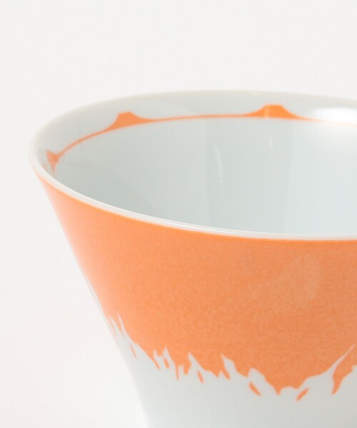 BEAMS JAPAN(ビームス ジャパン)の「別注 富士山 丼鉢 小(食器・メンズ・オレンジ/ネイビー・ONE SIZE)」の10枚目の写真