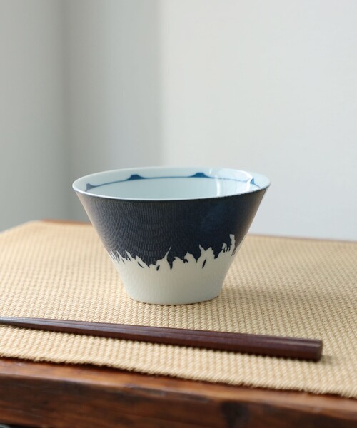 BEAMS JAPAN(ビームス ジャパン)の「別注 富士山 丼鉢 小(食器・メンズ・オレンジ/ネイビー・ONE SIZE)」の18枚目の写真