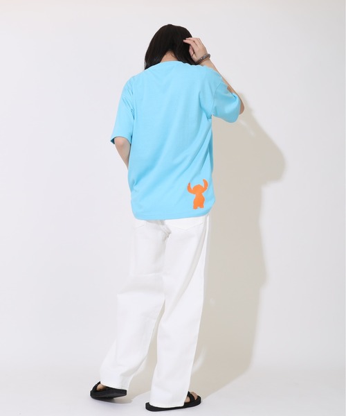 Disney - B&#39;z ディズニーコラボ　親子Tシャツ　ブルー　S B'z SCENES Disney 親子TシャツB ブルー Sサイズ30周年限定