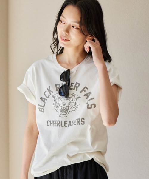surt(サート)の「BARNYARDSTORM / 【SURT】タイガー T(Tシャツ/カットソー・レディース・ホワイト/チャコール・FREE)」の11枚目の写真