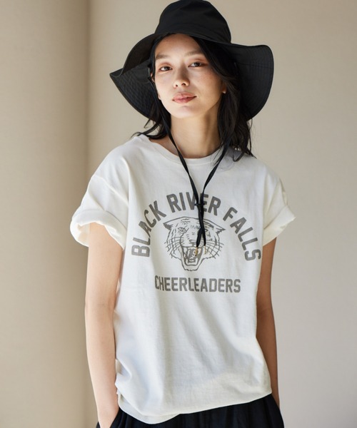 surt(サート)の「BARNYARDSTORM / 【SURT】タイガー T(Tシャツ/カットソー・レディース・ホワイト/チャコール・FREE)」の14枚目の写真