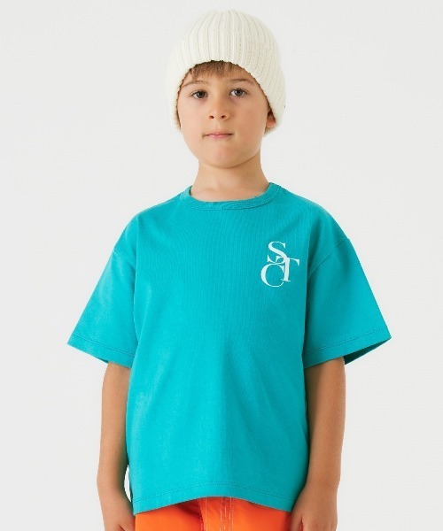 Smoothy（スムージー）の「SMOOTHY STC Tee / スムージー STC Tシャツ（Tシャツ/カットソー・キッズ・エメラルド/ホワイト/ライトパープル・SMALL/MEDIUM/LARGE/X-LARGE）」の2枚目の写真