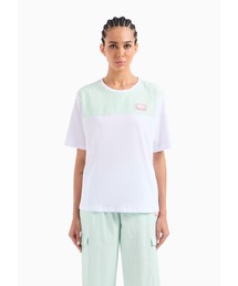 EMPORIO ARMANI EA7 | 【エンポリオ アルマーニ EA7】Contemporary Sport クルーネックTシャツ コットン(Tシャツ/カットソー)