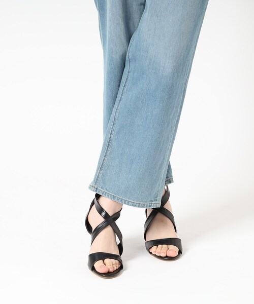 ESPERANZA(エスペランサ)の「カウンター付きクロスストラップサンダル 24SS(サンダル・レディース・ピンク系6/アイボリー/ブラック・S/M/L/LL)」の7枚目の写真