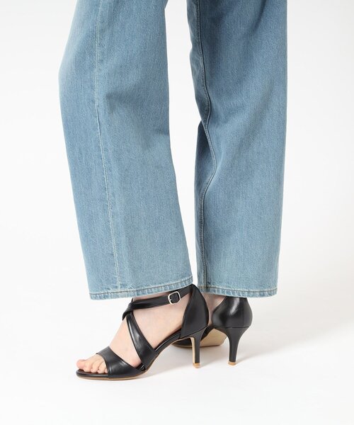 ESPERANZA(エスペランサ)の「カウンター付きクロスストラップサンダル 24SS(サンダル・レディース・ピンク系6/アイボリー/ブラック・S/M/L/LL)」の9枚目の写真