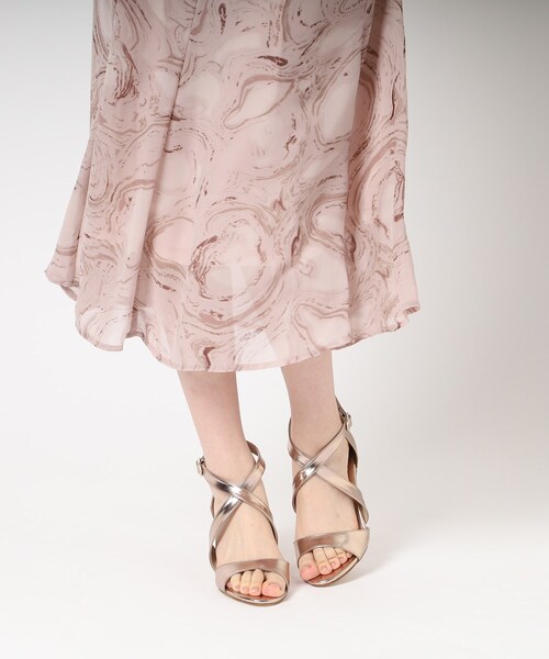 ESPERANZA(エスペランサ)の「カウンター付きクロスストラップサンダル 24SS(サンダル・レディース・ピンク系6/アイボリー/ブラック・S/M/L/LL)」の13枚目の写真