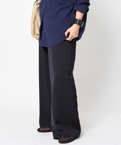 ツイルワイドイージーパンツ（スラックス）｜AP STUDIO（エーピー