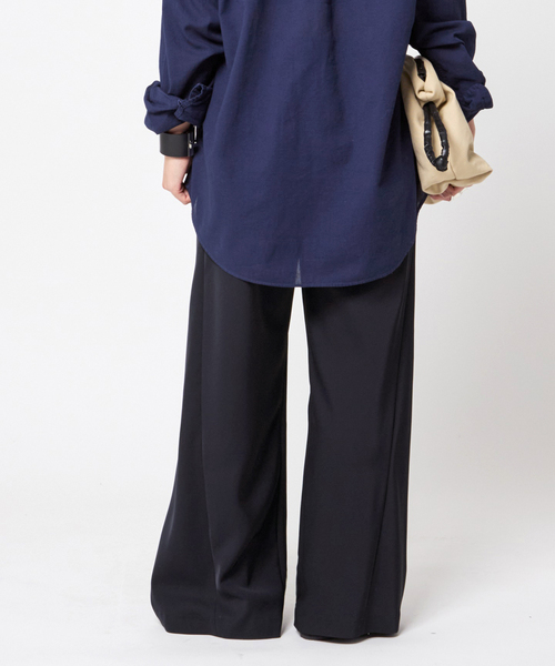 ツイルワイドイージーパンツ（スラックス）｜AP STUDIO（エーピー