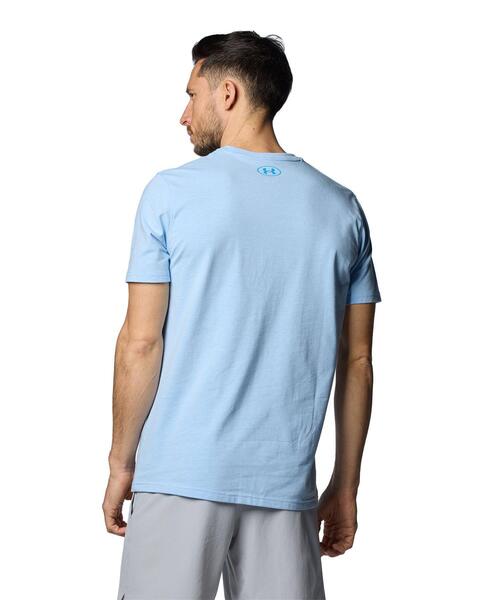 UNDER ARMOUR（アンダーアーマー）の「UAパフォーマンスコットン ショートスリーブTシャツ（トレーニング/メンズ）（Tシャツ/カットソー・メンズ・ブルー系・M/S/L/XXL/XL）」の8枚目の写真