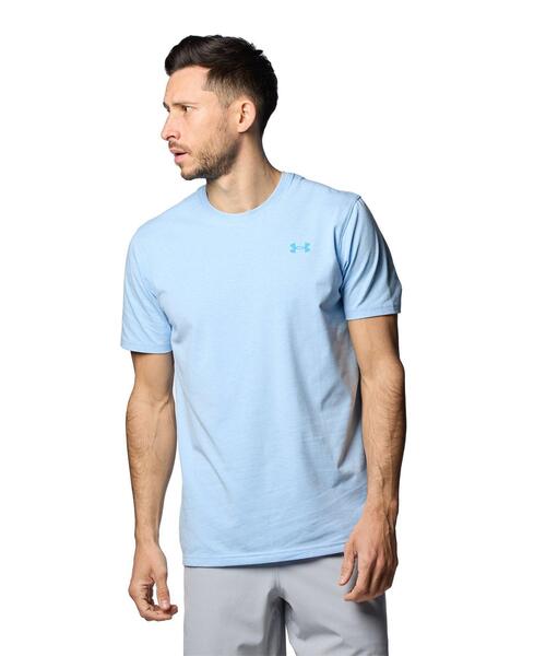 UNDER ARMOUR（アンダーアーマー）の「UAパフォーマンスコットン ショートスリーブTシャツ（トレーニング/メンズ）（Tシャツ/カットソー・メンズ・ブルー系・M/S/L/XXL/XL）」の7枚目の写真