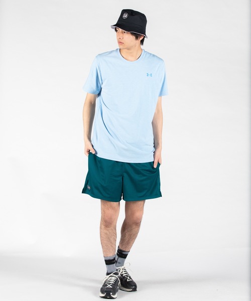UNDER ARMOUR（アンダーアーマー）の「UAパフォーマンスコットン ショートスリーブTシャツ（トレーニング/メンズ）（Tシャツ/カットソー・メンズ・ブルー系・M/S/L/XXL/XL）」の3枚目の写真
