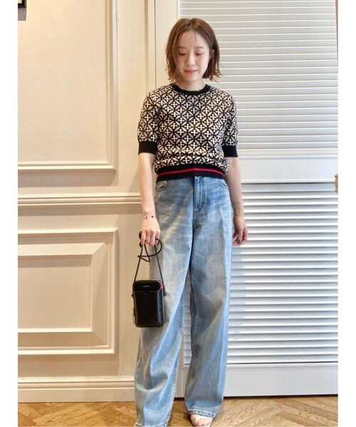 DRESSTERIOR（ドレステリア）の「◆【洗える】デニムワイドパンツ（デニムパンツ・レディース・ブルー・38/36/34/40）」の19枚目の写真