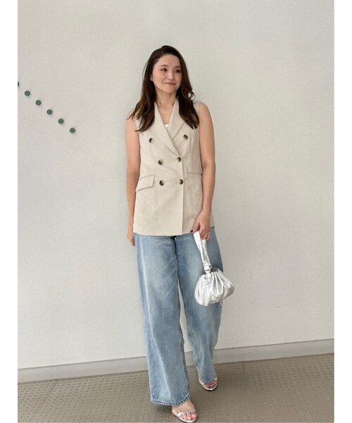 DRESSTERIOR（ドレステリア）の「◆【洗える】デニムワイドパンツ（デニムパンツ・レディース・ブルー・38/36/34/40）」の20枚目の写真