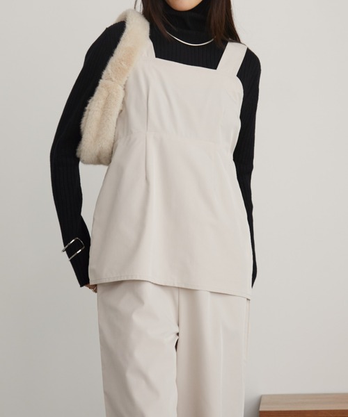 Aunt Marie's（アントマリーズ）の「ビスチェレイヤードオールインワン（つなぎ/オールインワン・レディース・ブラック/アイボリー・MT/FREE）」の22枚目の写真