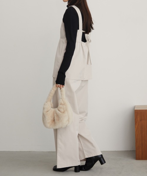 Aunt Marie's（アントマリーズ）の「ビスチェレイヤードオールインワン（つなぎ/オールインワン・レディース・ブラック/アイボリー・MT/FREE）」の21枚目の写真