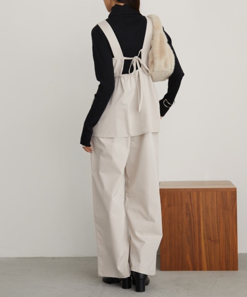 Aunt Marie's（アントマリーズ）の「ビスチェレイヤードオールインワン（つなぎ/オールインワン・レディース・ブラック/アイボリー・MT/FREE）」の20枚目の写真