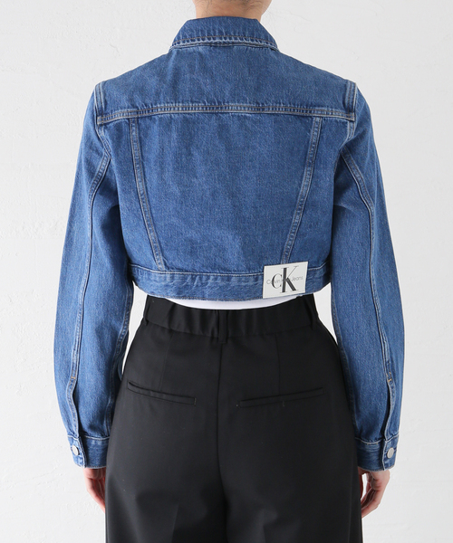 【Calvin Klein Jeans / カルバン クライン ジーンズ】 AR- EXTRA CROP 90S DENIM JKT