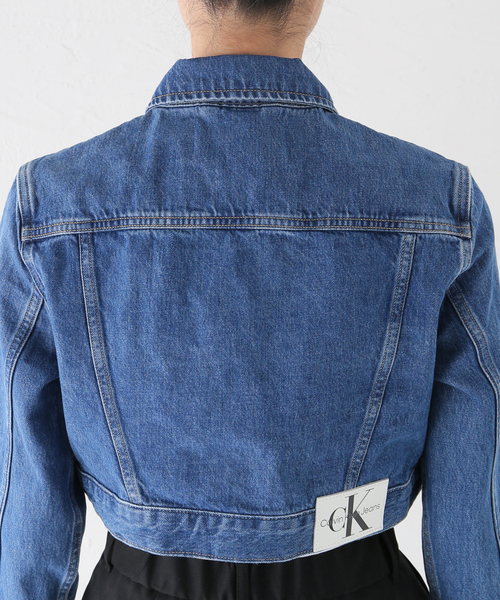 【Calvin Klein Jeans / カルバン クライン ジーンズ】 AR- EXTRA CROP 90S DENIM JKT