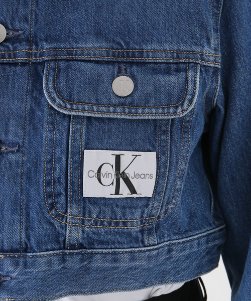 【Calvin Klein Jeans / カルバン クライン ジーンズ】 AR- EXTRA CROP 90S DENIM JKT