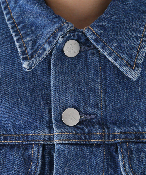 【Calvin Klein Jeans / カルバン クライン ジーンズ】 AR- EXTRA CROP 90S DENIM JKT